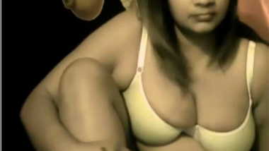 Busty Cheating Indian auntie exposes boobs for Lover