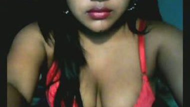 Huge boobs desi girl on cam
