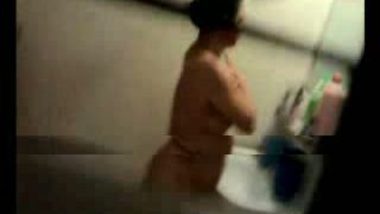 Son Captures Mom’s Bathing…