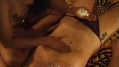 Hot Mumbai grils engaged with foreigner 1