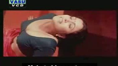 Deep cleavage of mallu masala maria