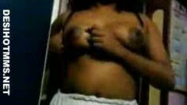 College girl strip tease and blowjob
