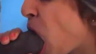 Indian girl experiences a black cock