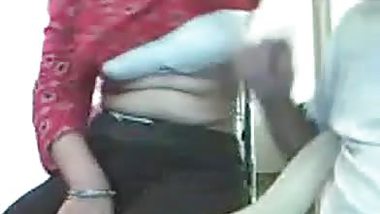 Shy Indian GF shows her gigantic juggs