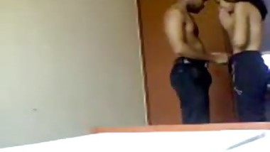 Indian amateur sex tape of a hot couple making out