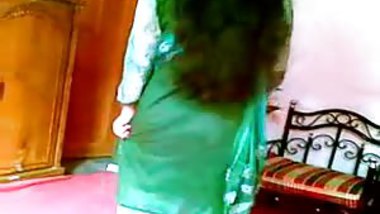 Donia lady mukta boobs pressed