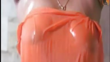 Busty Indian MILF taking a shower
