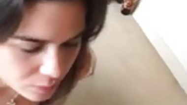 Cuck wife sucks Indian dick