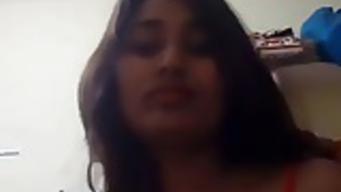 Desi Swati Naidu Stripteasing Fans