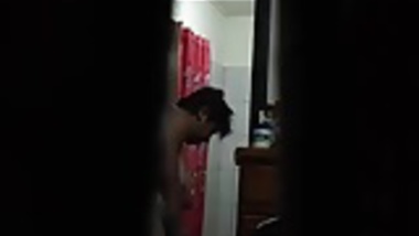 Desi aunty recorded hiddenly after bath