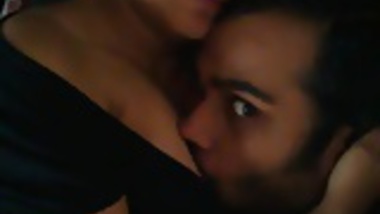 Indian couple in a hot selfie