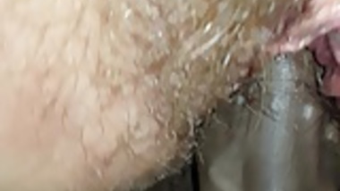 Wet hairy slut fucked to orgasm