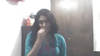 beautiful girl show her phudi