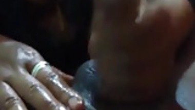 desi randi bhabhi giving oil massage to cock again