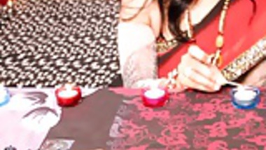 indian mona bhabhi celebrating diwali