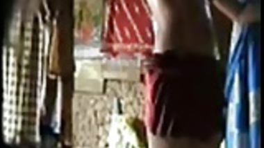 neighbor girl dressing up