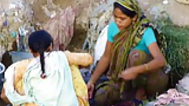 Indian Village Girl Spied In Outdoor Hidden