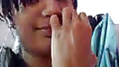 girl with a noth on skype