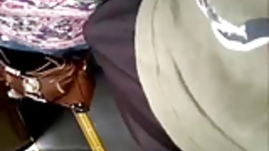 touching boobs with dick in bus