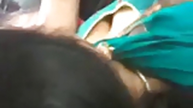 Indian MILF's Cleavage in a Bus
