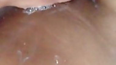 Asian Chick touching herself