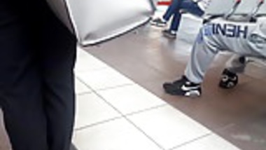 Desi shows in bus station