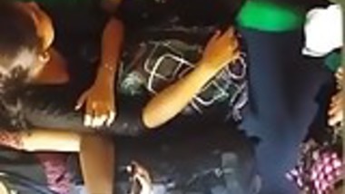 Little Cleavage at train