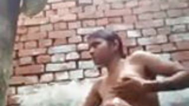 Indian muslim bathing