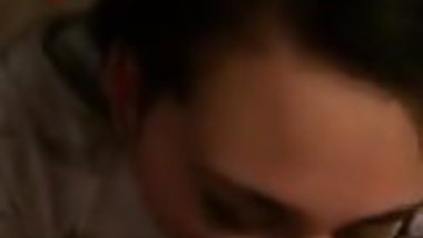 White Teen takes a Indian Facial