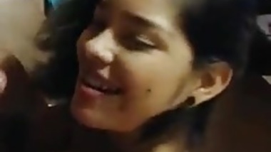 Nice Blowjob by beauty girlfriend