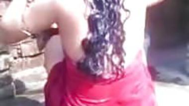 recording village chachi secretly while bathing