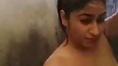 Dankuni girl bathing nude