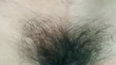 Indian hot girl from indore showing her hairy pussy.