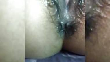 Indian Hot Girlfriend fingering her wet hairy pussy.