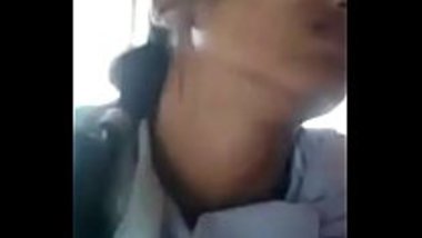 Hot college girl finger fucked by a construction labor