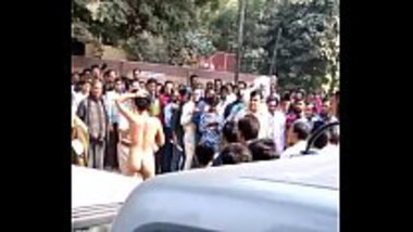 Hot viral video of a desi girl stripping in public