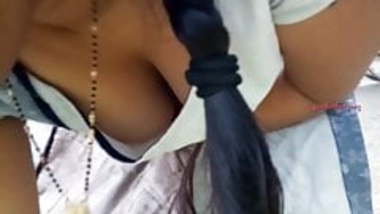 Hidden Indian Cleavage Spy - 3 (Deep View)