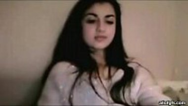 Punjabi babe stripping and finger fucking