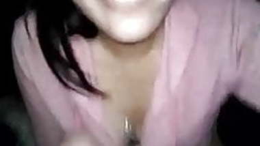 NRI Indian girl giving Blowjob to her Boyfriend