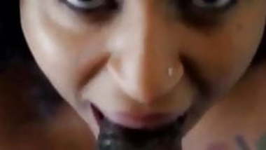 Big tits Indian girl gives the best blowjob