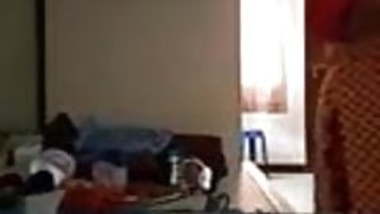 Tamil wife dressing up