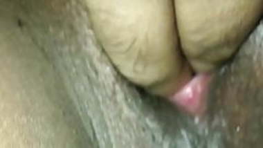 Licking pussy of sleeping wife