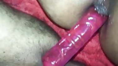 Mutual bisexual indian anal dildo