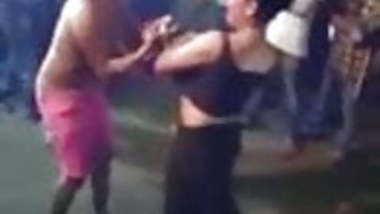 Amateur Public Striptease