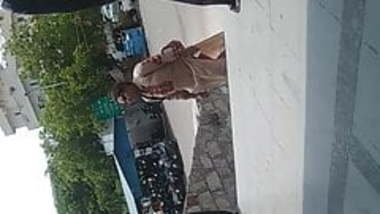desi burqa gaand standing