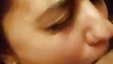 Small cock cum facial in public toilet to NRI Milf