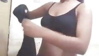 College girl show her boobs
