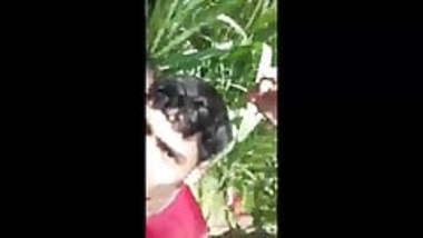 Desi girl caught outdoor by group boys