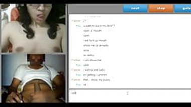 Omegle cumming for hot 21 Yo gal