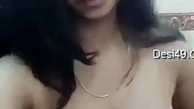 Cute girl boobs press